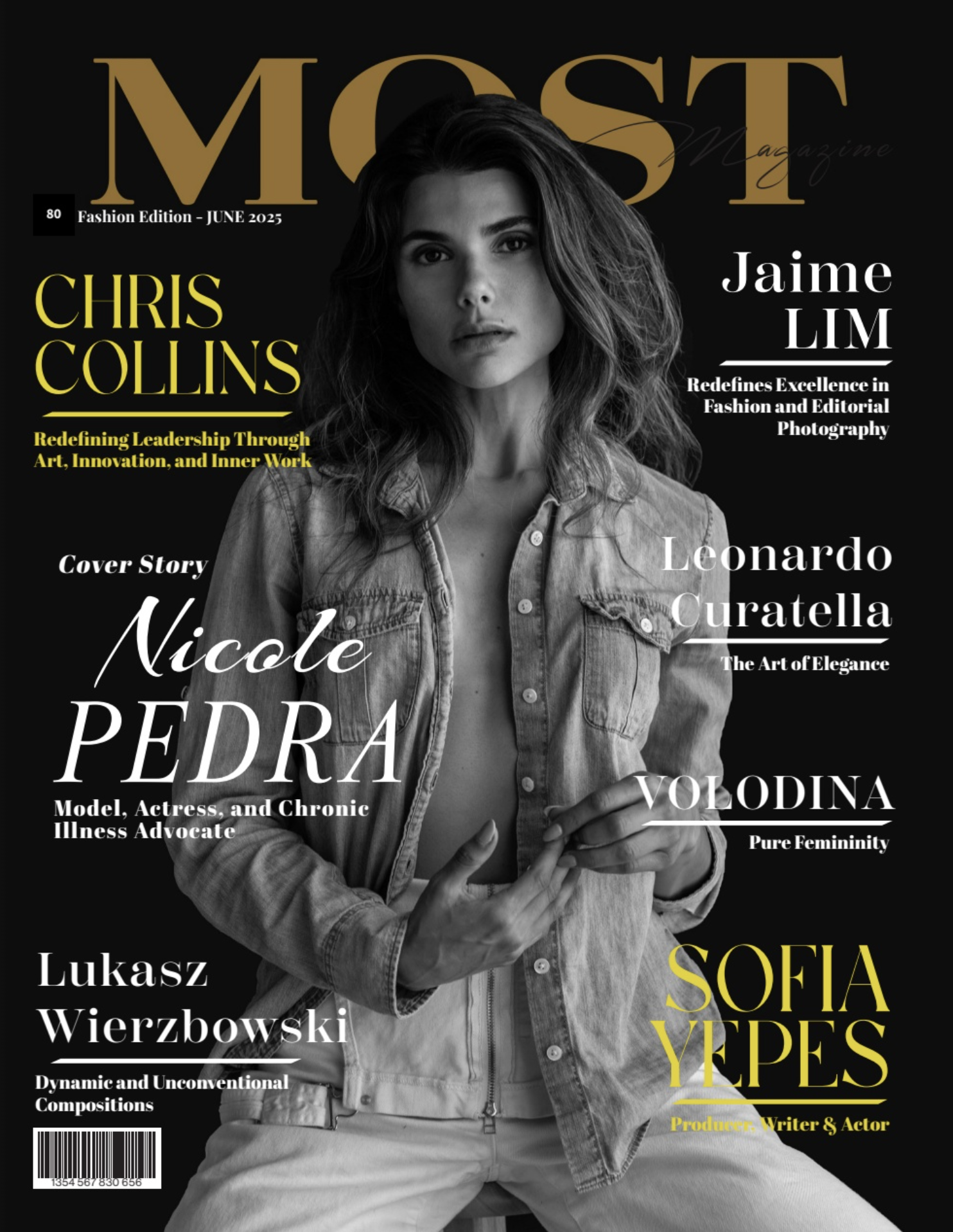 most magazine cover shoot